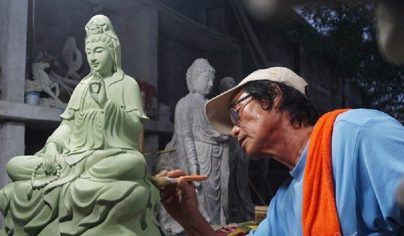 Các sản phẩm đá mỹ nghệ phong phú tại Chợ Non Nước Ngũ Hành Sơn Đà Nẵng